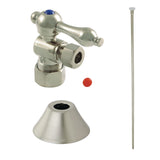 Trimscape CC53308TKF20 Traditional Plumbing Toilet Trim Kit, Brushed Nickel
