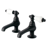 Vintage CC5L5 Two-Handle Deck Mount Basin Tap Faucet, Oil Rubbed Bronze