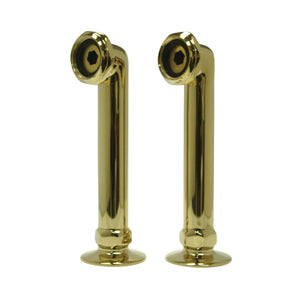 Vintage CC6RS2 6-Inch Deck Mount Tub Faucet Riser, Polished Brass