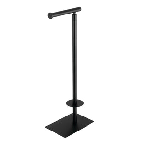 Claremont CC8000 Freestanding Toilet Paper Holder, Matte Black
