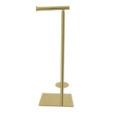 Claremont CC8002 Freestanding Toilet Paper Holder, Polished Brass