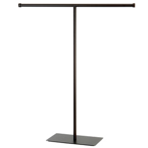 Claremont CC8205 Freestanding T-Shape Towel Rack, Oil Rubbed Bronze