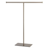 Claremont CC8208 Freestanding T-Shape Towel Rack, Brushed Nickel