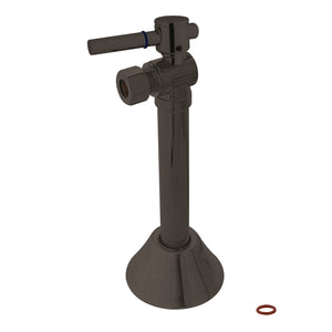 Vintage CC83205DL 1/2-Inch Sweat x 3/8-Inch OD Comp Quarter-Turn Angle Stop Valve with 5-Inch Extension, Oil Rubbed Bronze