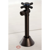 Concord CC83205DX 1/2-Inch Sweat x 3/8-Inch OD Comp Quarter-Turn Angle Stop Valve, Oil Rubbed Bronze