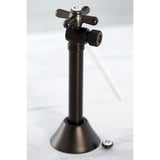 Vintage CC83205X 1/2-Inch Sweat x 3/8-Inch OD Comp Quarter-Turn Angle Stop Valve, Oil Rubbed Bronze