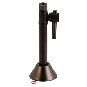 Vintage CC83255DL 1/2-Inch Sweat x 3/8-Inch OD Comp Quarter-Turn Straight Stop Valve with 5-Inch Extension, Oil Rubbed Bronze