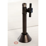 Concord CC83255DX 1/2-Inch Sweat x 3/8-Inch OD Comp Quarter-Turn Straight Stop Valve, Oil Rubbed Bronze