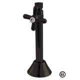 Vintage CC83255X 1/2-Inch Sweat x 3/8-Inch OD Comp Quarter-Turn Straight Stop Valve with 5-Inch Extension, Oil Rubbed Bronze