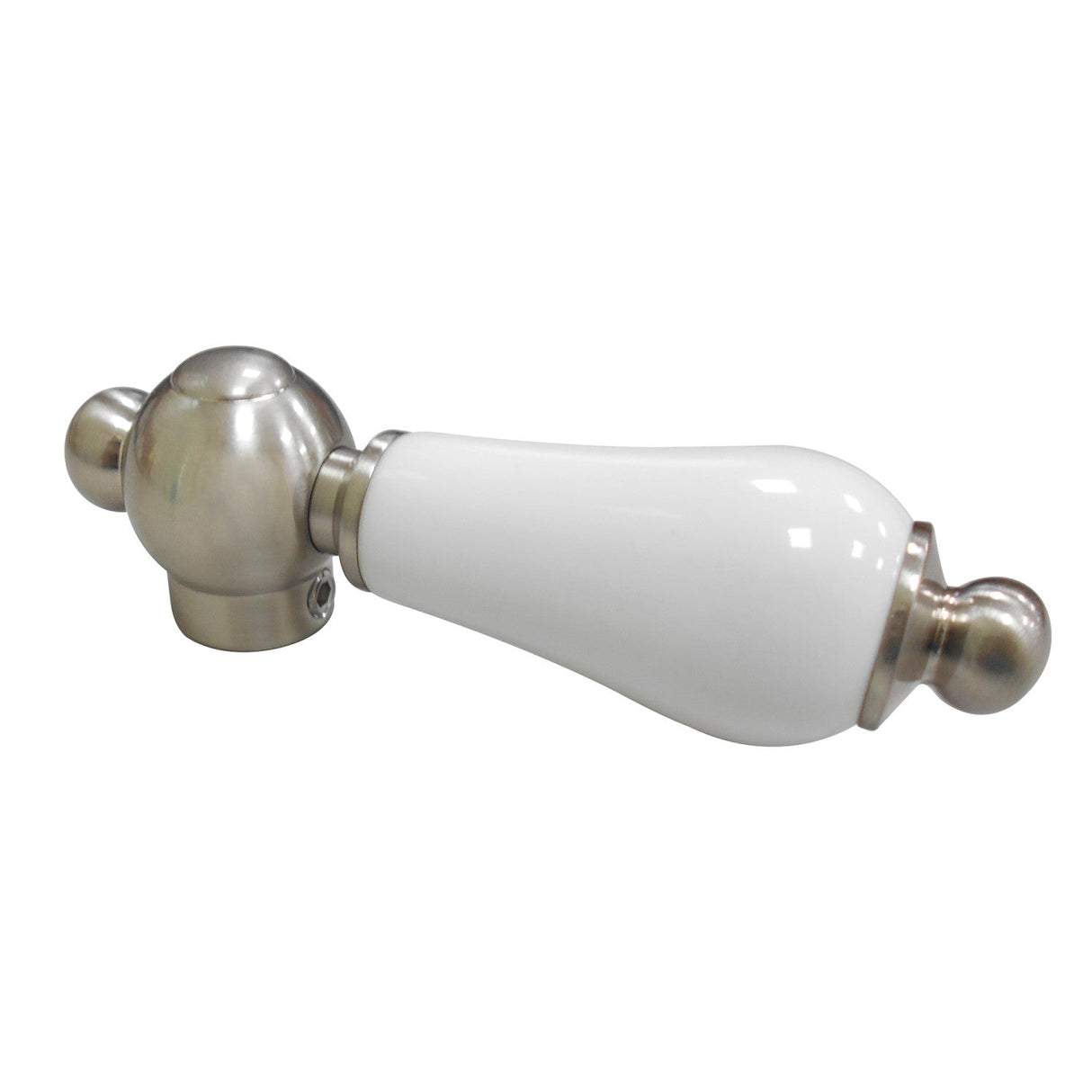 CCCL8CS Porcelain Lever Handle, Brushed Nickel