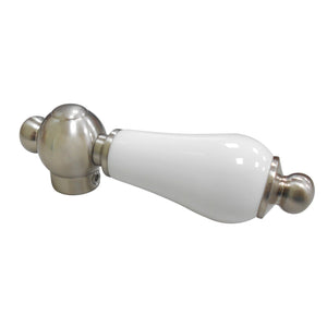 CCCL8CS Porcelain Lever Handle, Brushed Nickel