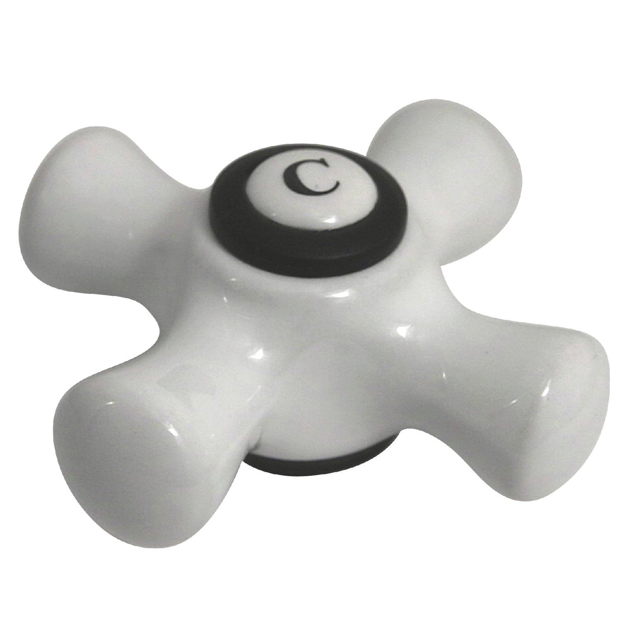 CCCX5CSC Cold Porcelain Cross Handle, Oil Rubbed Bronze