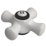 CCCX5CSH Hot Porcelain Cross Handle, Oil Rubbed Bronze