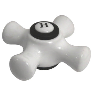 CCCX5CSH Hot Porcelain Cross Handle, Oil Rubbed Bronze