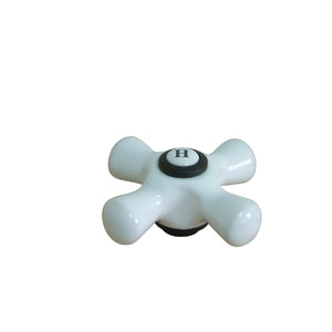 Vintage CCCX5H Hot Porcelain Cross Handle, 3/8