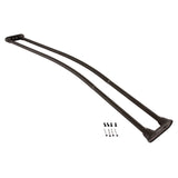 Edenscape CCD2175 60-Inch to 72-Inch Adjustable Double Curved Shower Curtain Rod, Oil Rubbed Bronze