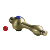 Heritage CCDVALH3 Metal Lever Handle, Antique Brass