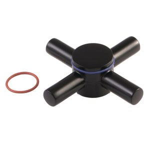 Concord CCDVDXH0 Metal Cross Handle, Matte Black