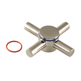 Concord CCDVDXH8 Metal Cross Handle, Brushed Nickel
