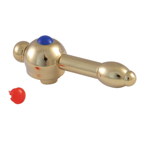 CCDVKLH2 Metal Lever Handle, Polished Brass