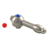 Knight CCDVKLH8 Metal Lever Handle, Brushed Nickel
