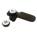 Whitaker CCDVKLLH0 Brass Lever Handle, Matte Black