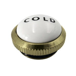 CCHIMX3C Cold Handle Index Button, Antique Brass