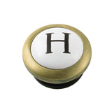 CCHIMX3CSH Hot Handle Index Button, Antique Brass
