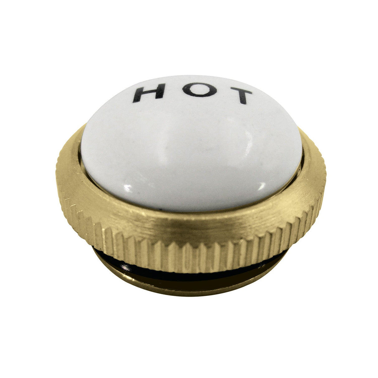 CCHIMX7H Hot Handle Index Button, Brushed Brass