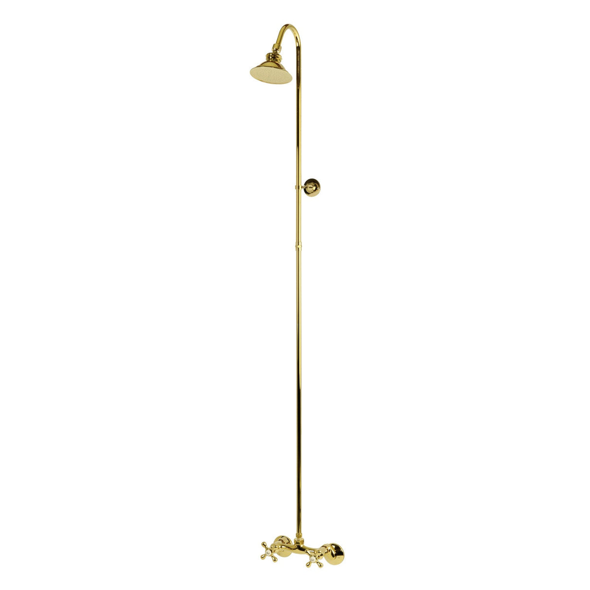 Vintage CCK2132 Shower Combo, Polished Brass
