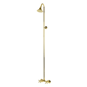 Vintage CCK2132 Shower Combo, Polished Brass