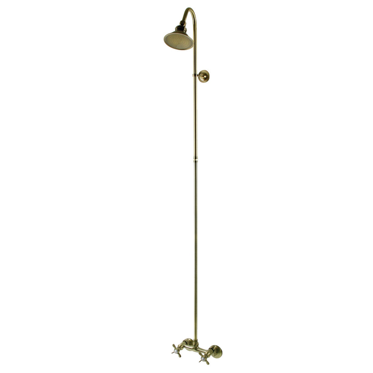 Essex CCK2133BEX Shower Combo, Antique Brass