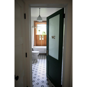 Vintage CCK3188AL Three-Handle 2-Hole Tub Wall Mount Clawfoot Tub Faucet Package with Shower Enclosure, Brushed Nickel