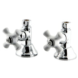 Trimscape CCK44151PX 1/2-Inch FIP x 1/2-Inch OD Comp Quarter-Turn Straight Stop Valve, Polished Chrome
