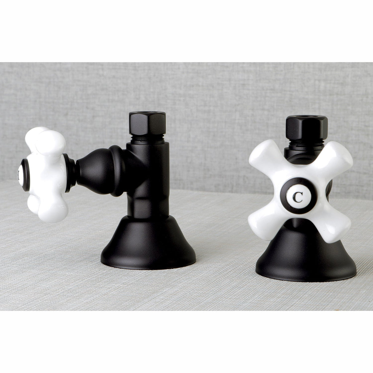 Trimscape CCK44155PX 1/2-Inch FIP x 1/2-Inch OD Comp Quarter-Turn Straight Stop Valve, Oil Rubbed Bronze