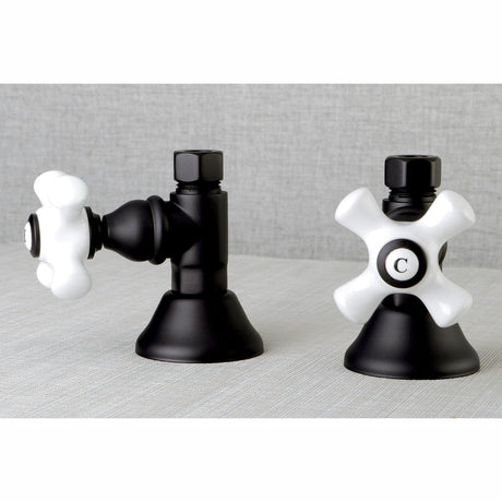 Trimscape CCK44155PX 1/2-Inch FIP x 1/2-Inch OD Comp Quarter-Turn Straight Stop Valve, Oil Rubbed Bronze