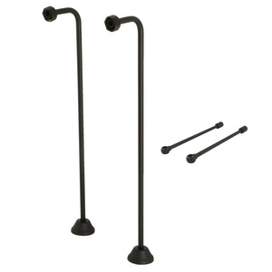 Vintage CCK465 Single Offset Supply Line with Wall Bracket Combo, Oil Rubbed Bronze