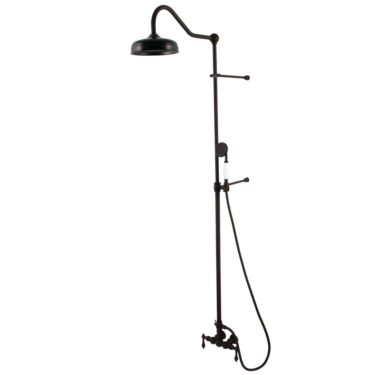 Vintage CCK6175 Tub Wall Mount Rain Drop Shower System with Hand Shower, Oil Rubbed Bronze