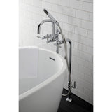 Concord CCK8401DKL Freestanding Tub Faucet with Supply Line and Stop Valve, Polished Chrome