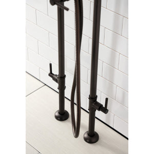 Concord CCK8405DL Freestanding Tub Faucet with Supply Line and Stop Valve, Oil Rubbed Bronze