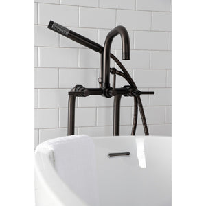 Concord CCK8405DL Freestanding Tub Faucet with Supply Line and Stop Valve, Oil Rubbed Bronze