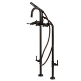 Concord CCK8405DL Freestanding Tub Faucet with Supply Line and Stop Valve, Oil Rubbed Bronze