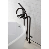 Concord CCK8405DX Freestanding Tub Faucet with Supply Line and Stop Valve, Oil Rubbed Bronze