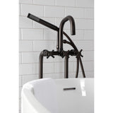 Concord CCK8405DX Freestanding Tub Faucet with Supply Line and Stop Valve, Oil Rubbed Bronze