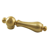 Vintage CCML7 Brass Lever Handle, 3/8" X 16PT, Brushed Brass