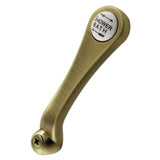 Vintage CCMSDL3 Metal Lever Diverter Handle, Antique Brass