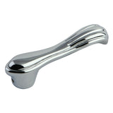 Heritage CCMVL1 Metal Lever Handle, Polished Chrome