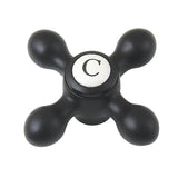 CCMX0CSC Cold Brass Cross Handle, Matte Black
