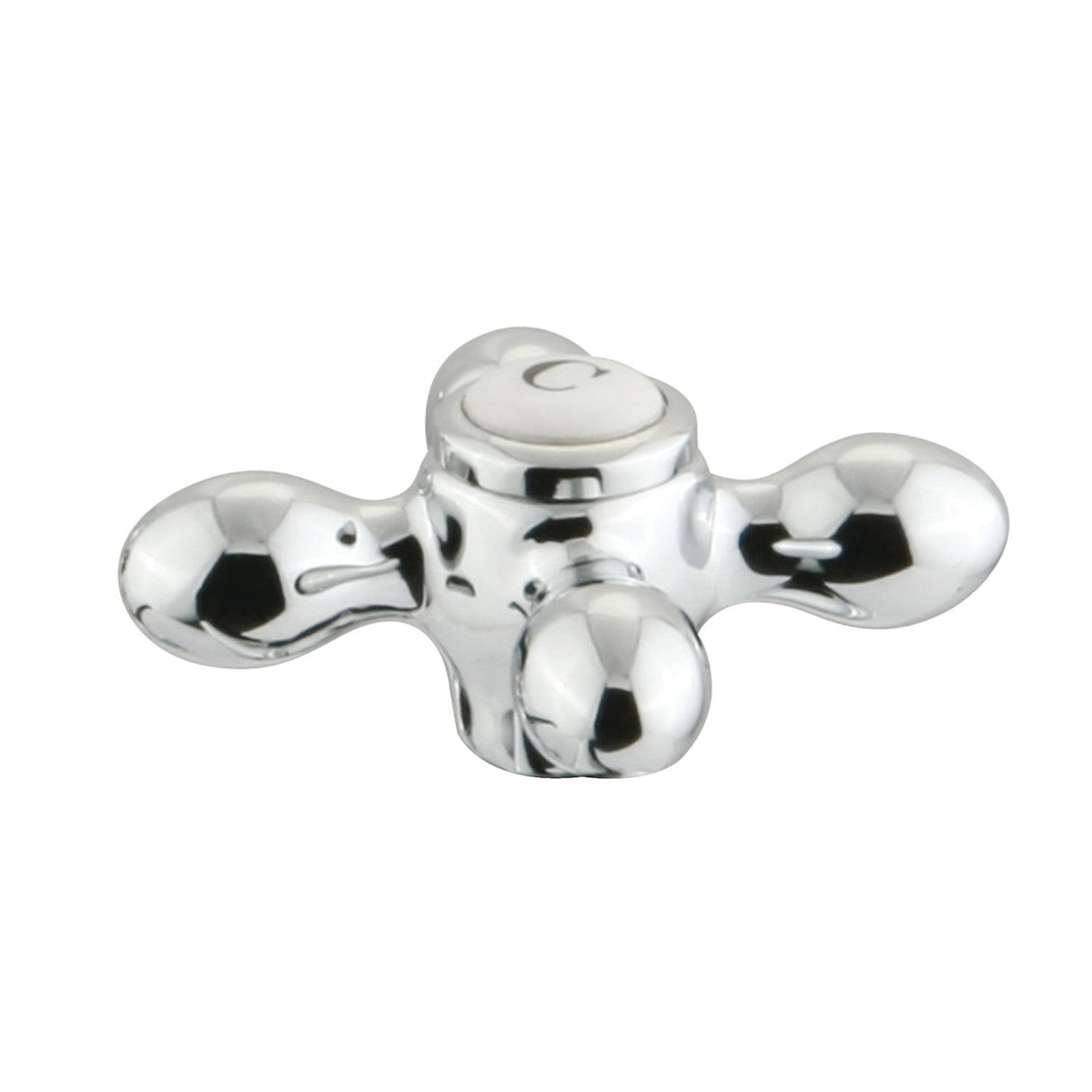 CCMX1CSC Cold Brass Cross Handle, Polished Chrome
