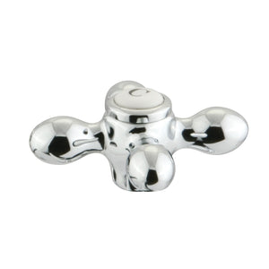 CCMX1CSC Cold Brass Cross Handle, Polished Chrome